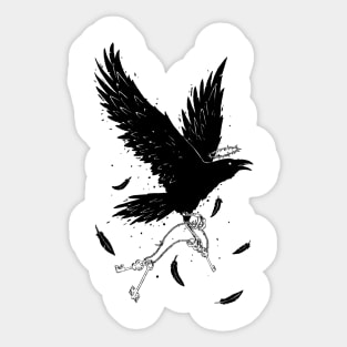 raven Sticker